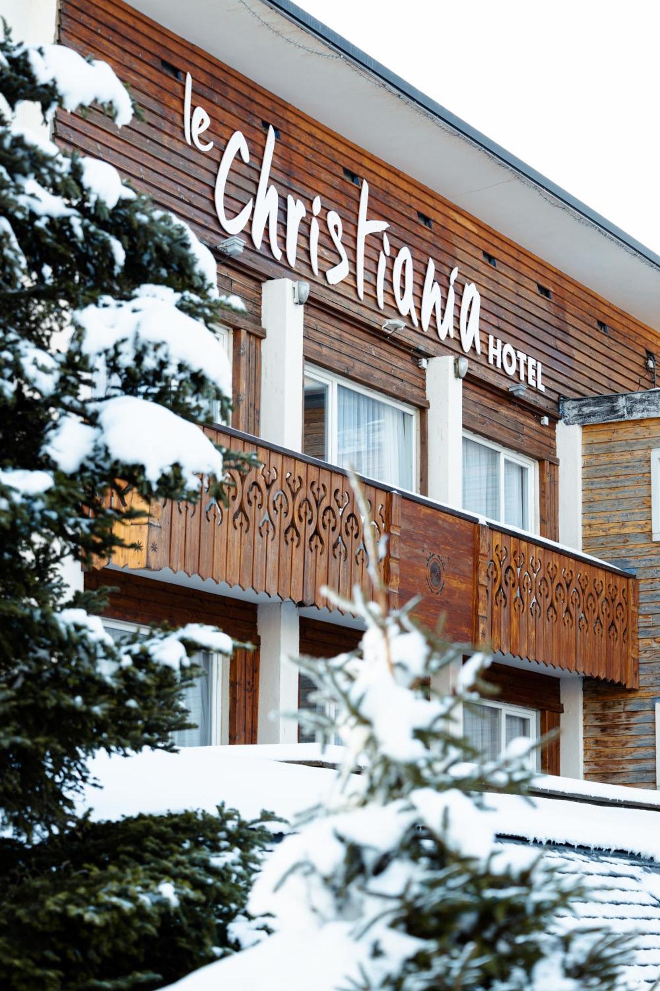 Le Christiania Hotel Saint-Lary-Soulan Exterior foto