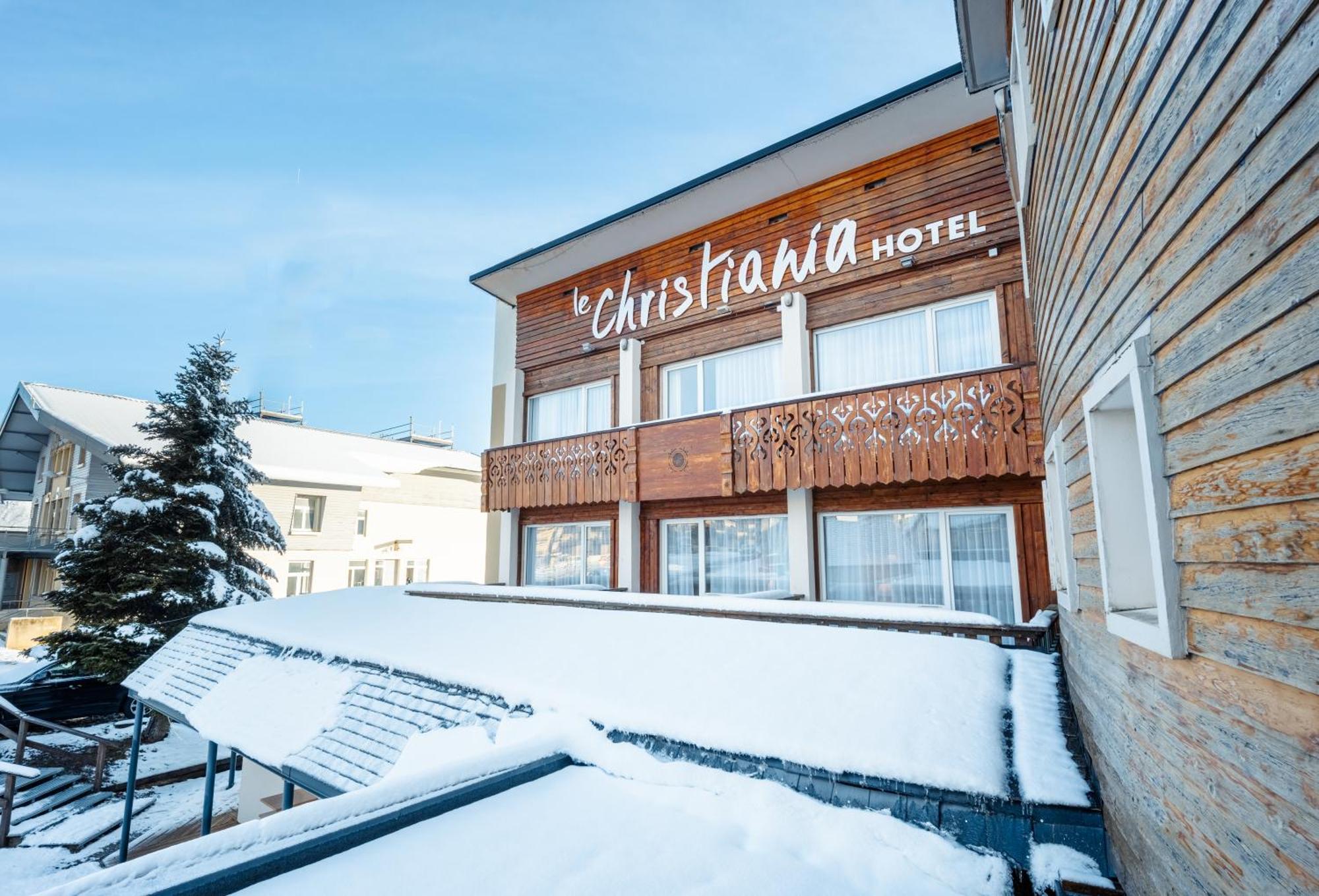 Le Christiania Hotel Saint-Lary-Soulan Exterior foto
